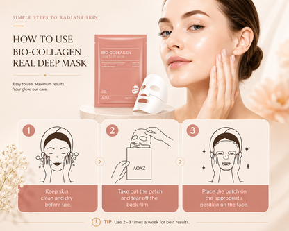 Bio-Collagen Radiance Ritual Mask (4 masks per pack)