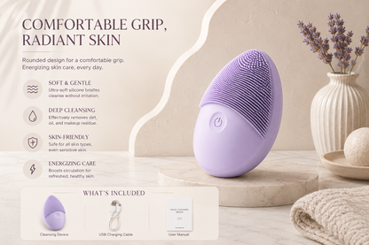 Sonic Glow Facial Cleansing Device
